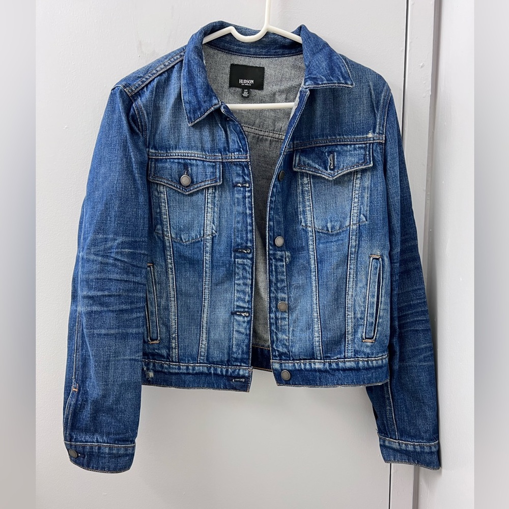 Hudson Jeans Crop Denim Jacket